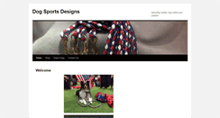 Desktop Screenshot of dogsportsdesigns.com